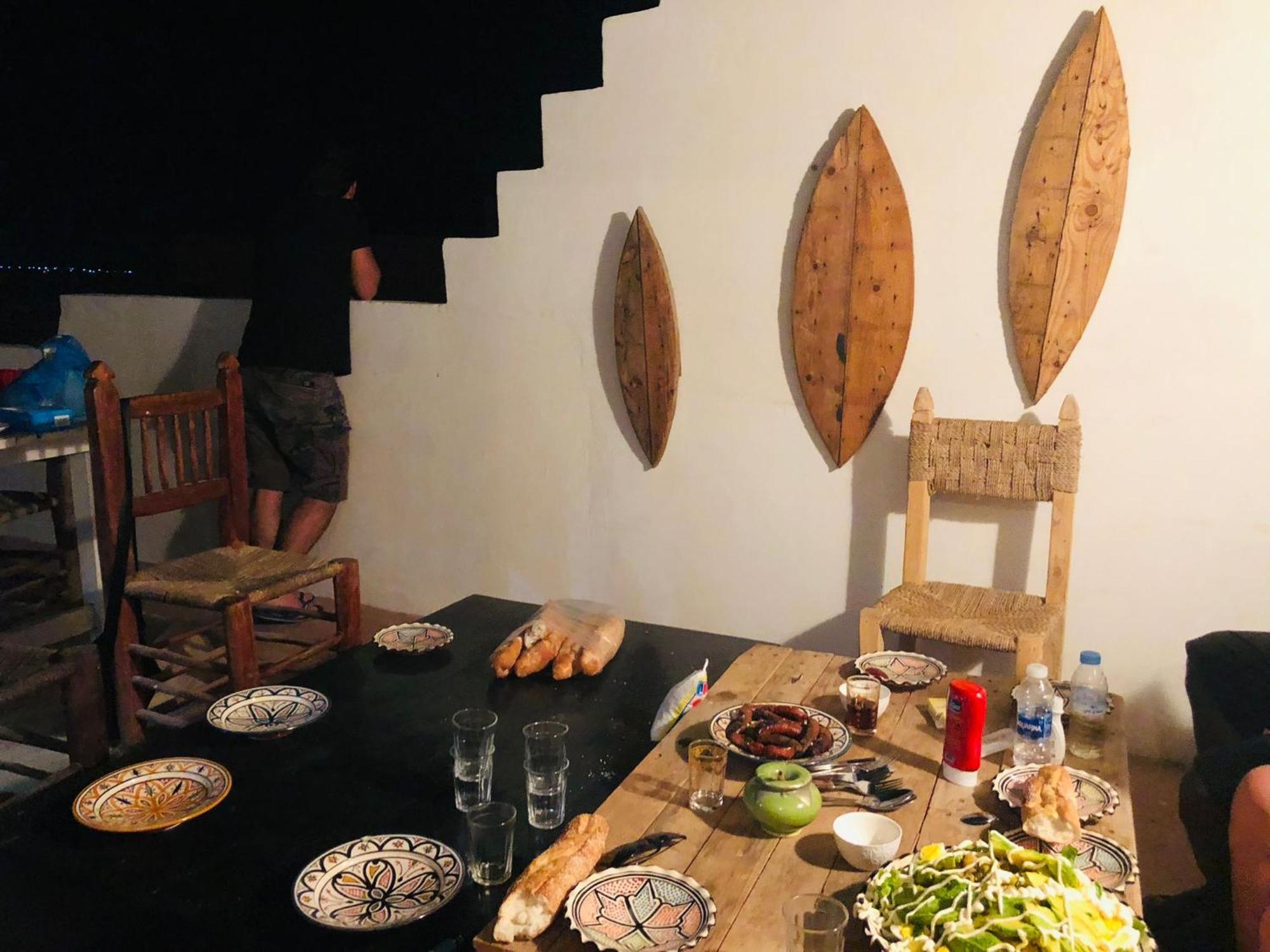 Anir Of Sea Tamraght Hostel Buitenkant foto