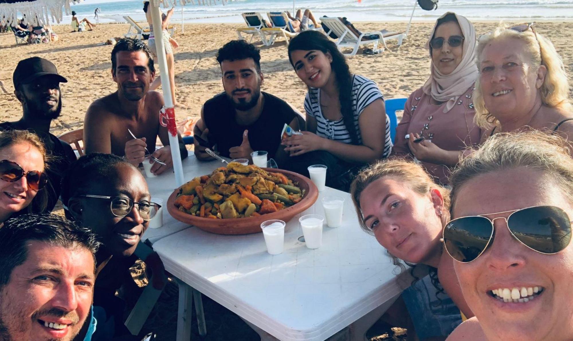Anir Of Sea Tamraght Hostel Buitenkant foto